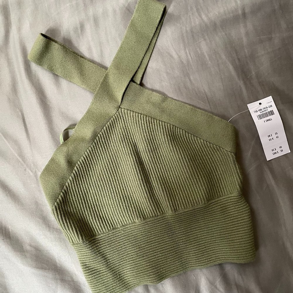 Abercrombie & Fitch Ottoman Rib Twist Tank (NWT)